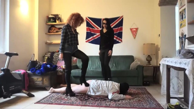 Lady Mesmeratrix Official: Masked slave punished hard on his cock