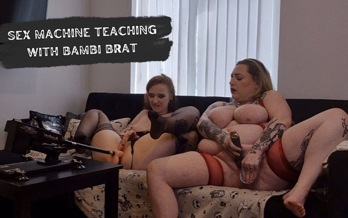 Tattooedsammie: Mocoso travieso Bambi le enseña a Samantha cómo usar una...