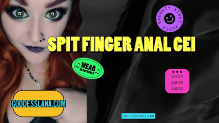 Campsissyboi: Camp Sissy Boi presenterar spott finger anal CEI