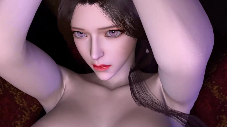 Why fuck so hard: 3d азіатська дружина з вузькими джинсами займається хардкорним сексом з великим членом