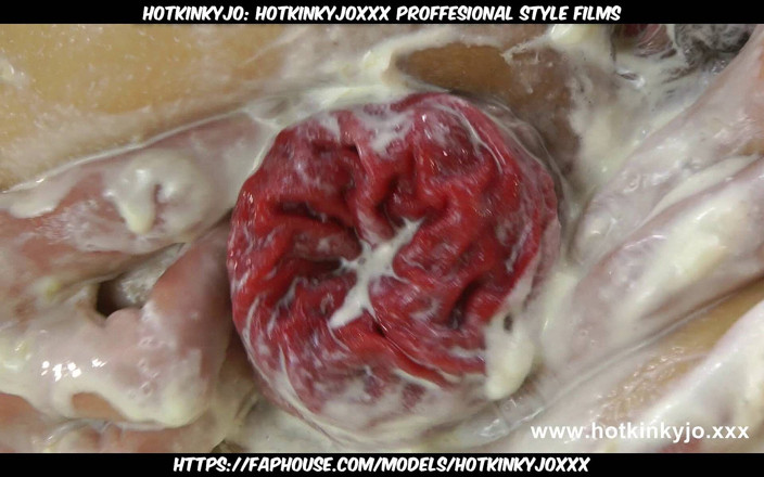 Hotkinkyjo: Hotkinkyjoxxx proffesional style films: Fist Fuck Banana Split &amp; Prolapse oleh Hotkinkyjo