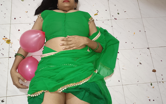 Yourdidipriya: Bhabhi beschmierte kuchen auf schwanz und leckte ihn und reite...