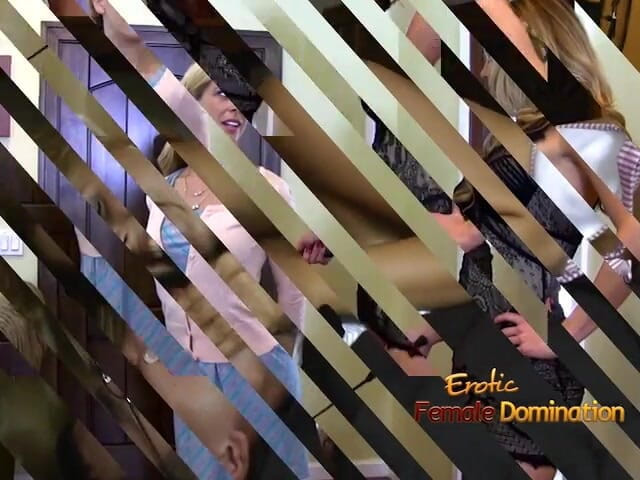 Erotic Female Domination: Ebony femdom dostane výstřik na obličej po mučení a sání...