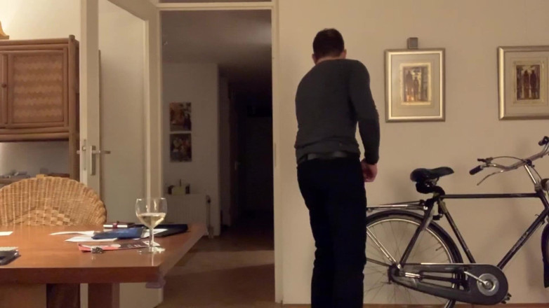 TJenner: Sesión de masturbación verbal en casa con mi erección super...