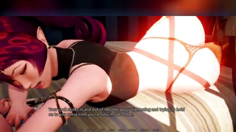 3DXXXTEEN2 Cartoon: Azraesha oferă îndrumare morală, sex porno 3D cu desene animate
