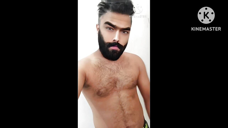 Desi__Panda: Desi indiano peloso palestra ragazzo grande cazzo sborrata grande corpo...