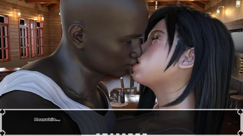 Dirty GamesXxX: Темные небеса Tifa: неверный азиатка, сосающий большой черный член покрыли спермой на массажном столе - эпизод 12