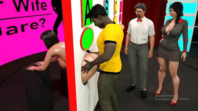 Dirty GamesXxX: Lily of the valley: il marito guarda sua moglie farsi...