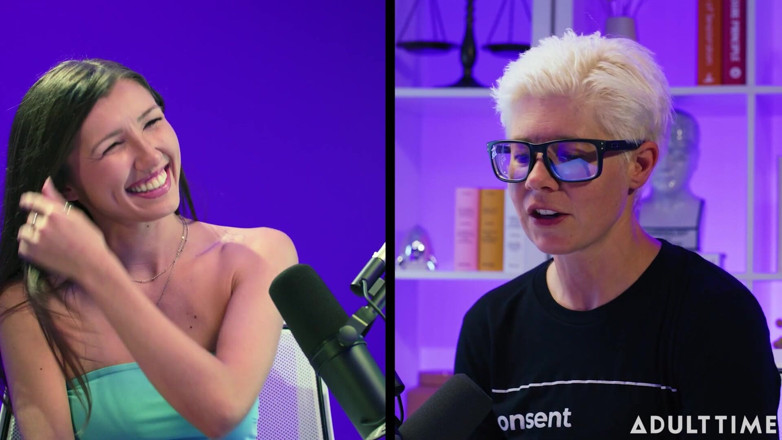 Adult Time Podcast: Maya Woulfe : Téléphone S*x, Edging, scènes gonzo aimantes | Le podcast...
