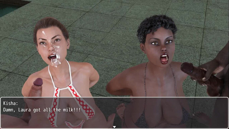 Dirty GamesXxX: Laura, Lustful Secrets : sexe interracial et éjaculation, épisode 20