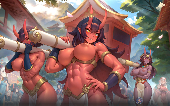 Adult Games by Andrae: Ep4: Ispezione Doshen Nell'harem Imperiale - Fantasia Dell'harem
