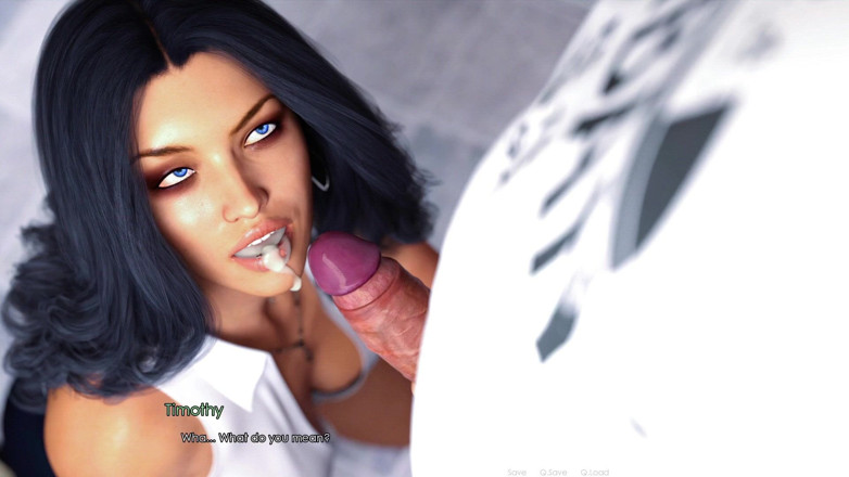 Porngame201: Anna emocionante cariño # 24 - penetra la boca de Anna