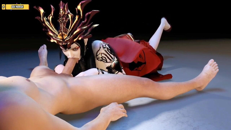 Soiyu Hentai: Medusa queen deepthroat - Hentai 3D Senza censure (v 107)