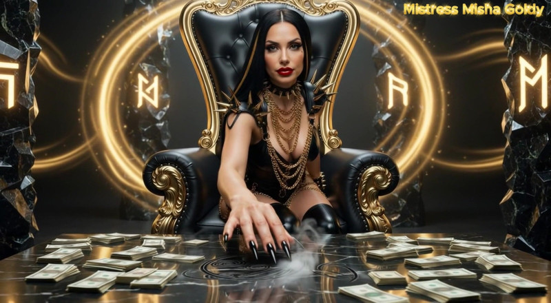 Goddess Misha Goldy: Fuga di cervelli dal portafoglio