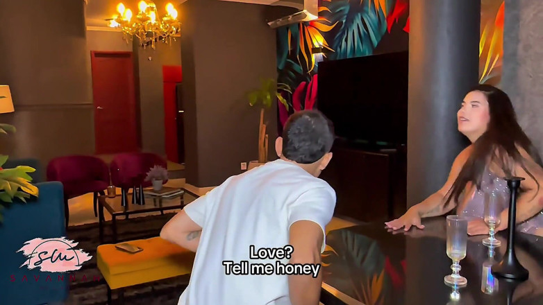 Savannah Watson: Horny Mom-in-law Fucks Her Stepdaughter's Boyfriend at a Dinner - Savannah...