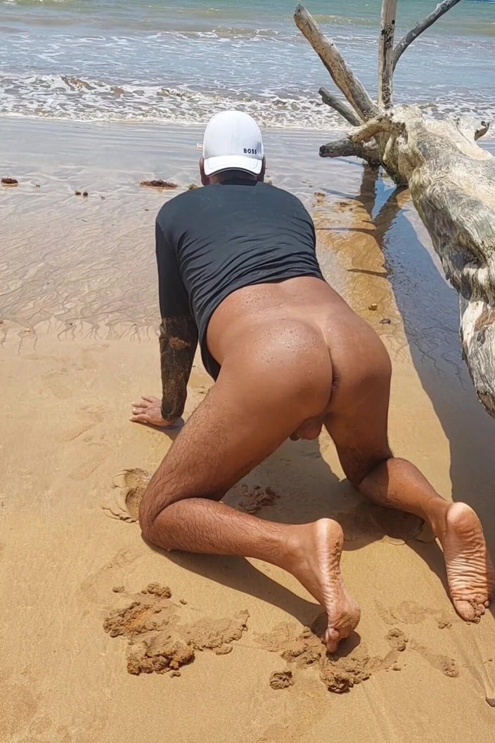 Ladysilvas: Ladysilva Naga na plaży naprawdę chcę gorąco na plaży