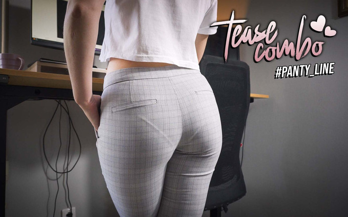Teasecombo 4K: Je regarde une secrétaire MILF avec une ligne de culotte...