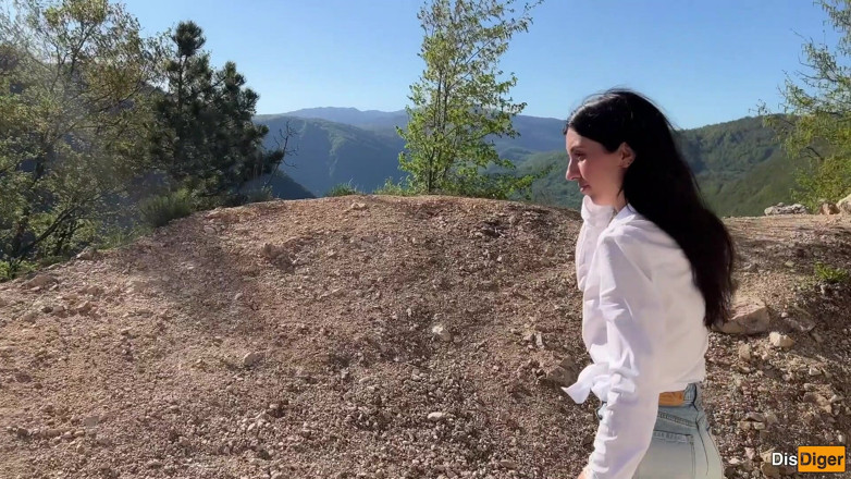 Dis Diger: Outdoor-sex in den bergen mit einem hottie, das ich auf...