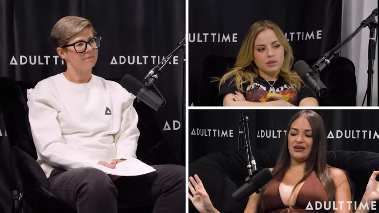 Adult Time Podcast: Gizelle Blanco &amp; Anna Claire Clouds Pheromones, Scissoring, &amp; the Bush | Podcast...