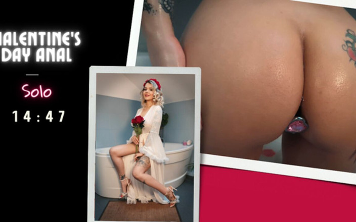 Marlene Moore: Anal de San Valentín - gfe, baño, mamada con consolador, pidiendo...
