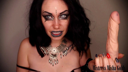 Goddess Misha Goldy: Live-cam voodoo CBT