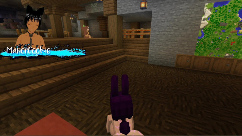 Manor Cookie: Minecraft figura - încercând câteva modele noi, cum ar fi această femeie...