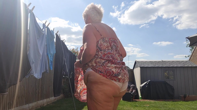 Uk Joolz: Blankziehen im garten