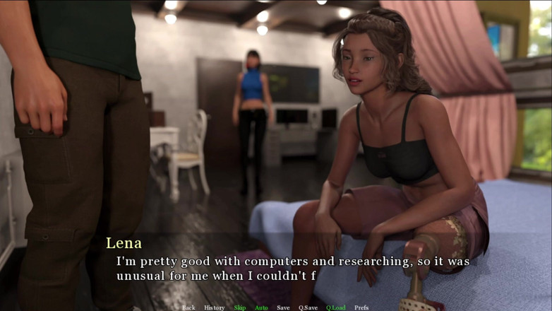 Joystick Cinema: 18 #a Moment in Bliss - Visual Novel
