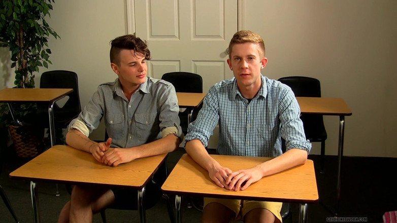 Teach Twinks: На знімальному майданчику з Тімо і Тріппом