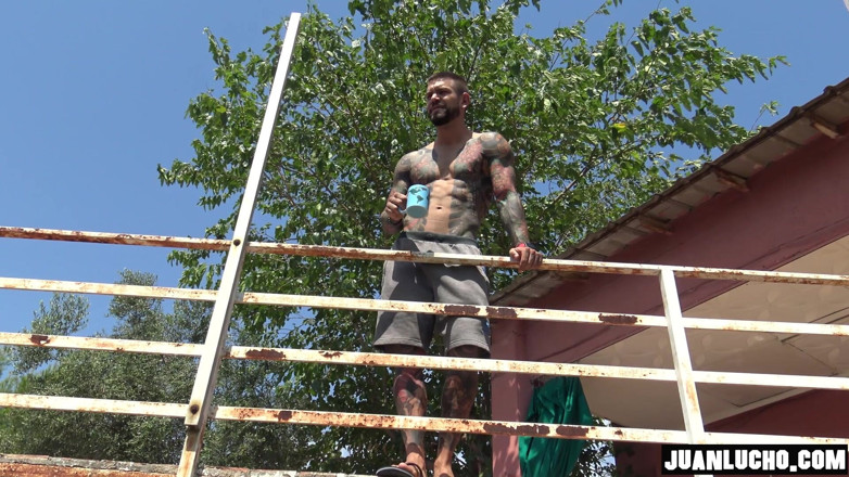 Juan Lucho Gay: Jerkoff với người làm vườn myblack