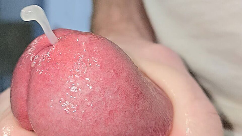 Cum Juggler: C.U.M.S - close-up en beweging vertraagd - solo cumshot #7