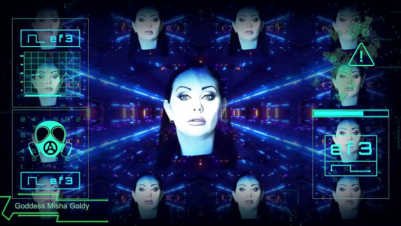 Goddess Misha Goldy: Virus vous reprogramme en une accro à la bite traire !