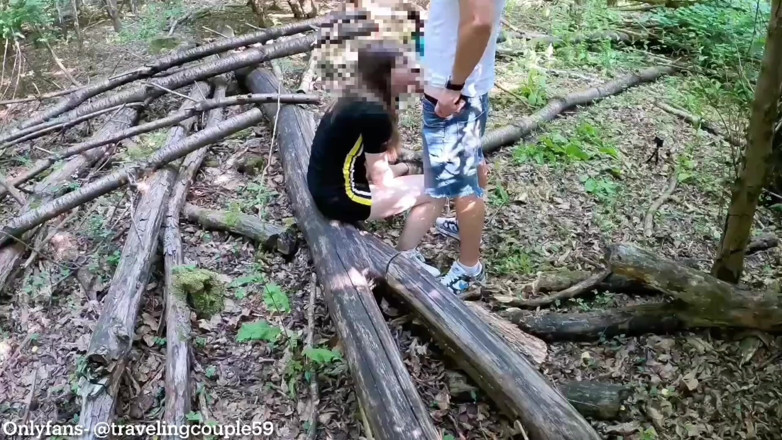 Dream Justin: Hot Barely Legal Chick Gets Fucked in the Woods, Forest...