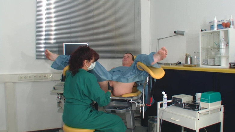 Rubber & Clinic Studio - 1ATOYS: Examen anal pervers cu ultrasunete