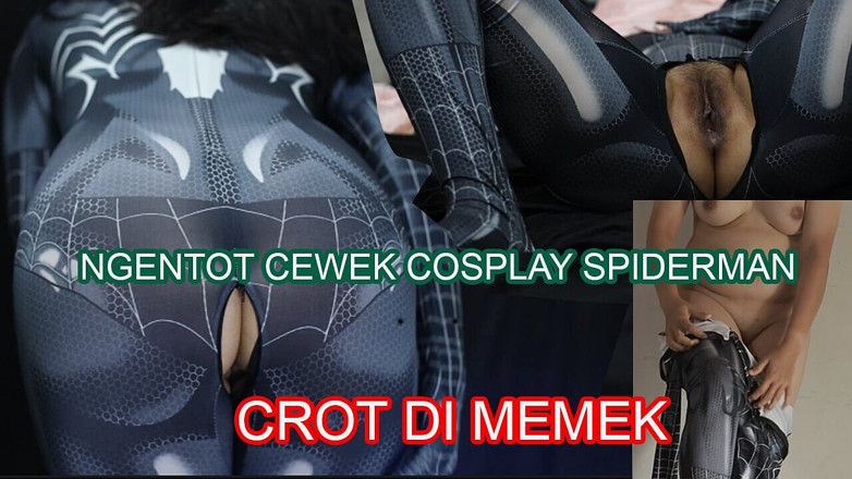 deafheaven666: Lucah Indo Viral terkini, Cosplayer Spiderman Walaupun Dapat Stung Sehingga...