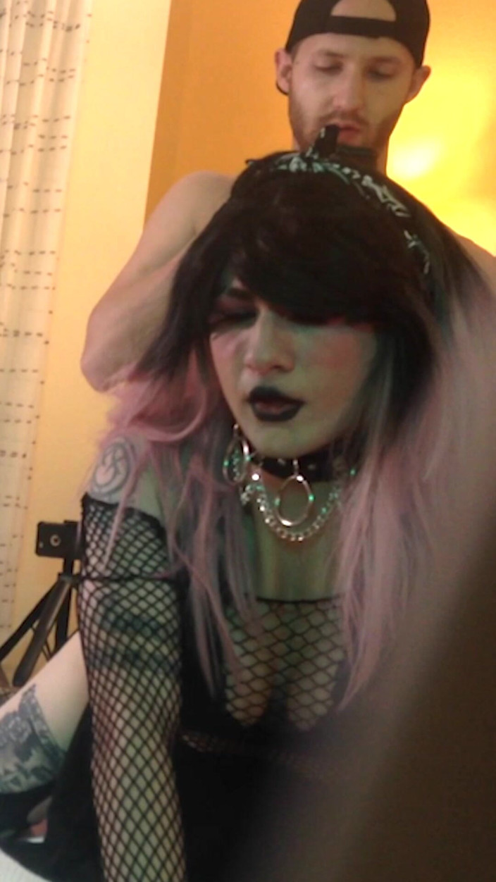Jake Grand the man: Pieprzony Goth Crossdresser Jade Madison - Kompilacja 6