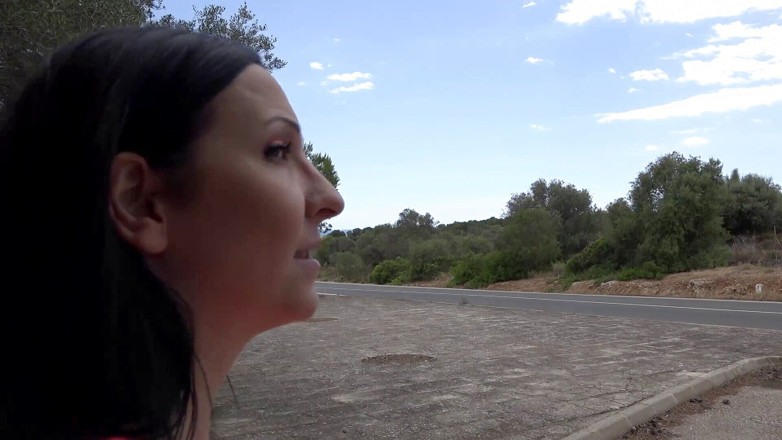 Watersports Media: Brunette slut is pissing outdoors