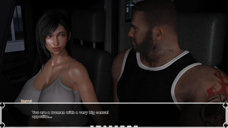 Dirty GamesXxX: Le paradis noir de Tifa : une Asiatique infidèle aux seins énormes...