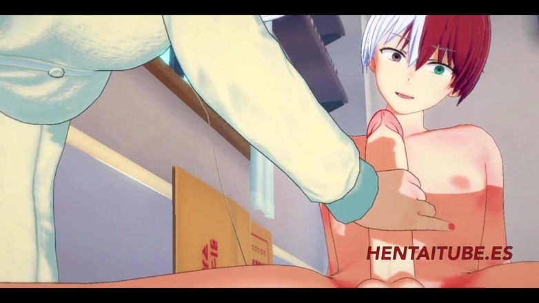 Yaoitube: Boku No Hero Hentai - Rei Făcând sex cu Boku No...