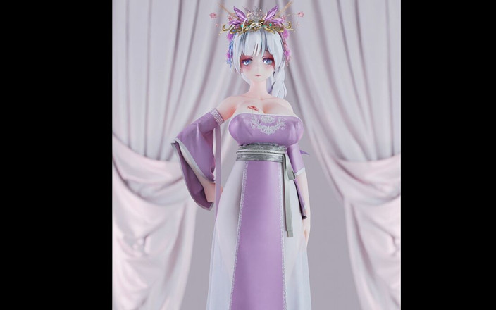 MikuMotion: [mmd] suara lemah dikirim ke bulan cerah ungu gaya kuno...
