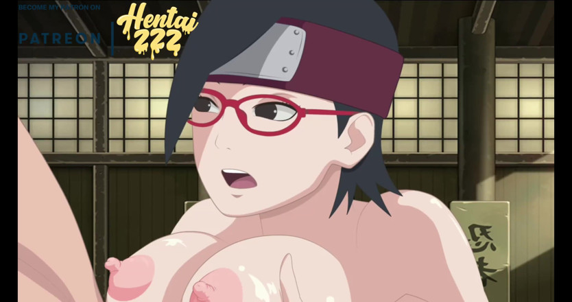 Hentai ZZZ: Sarada Hentai Boruto - kompilasi 1