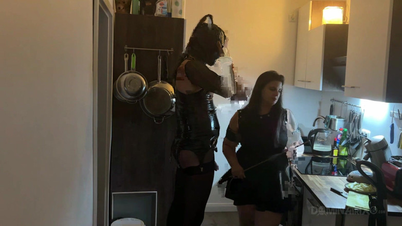 LadyPam: Kitchen Fisting Frenzy - Mature Sluts Stretched Wide Open
