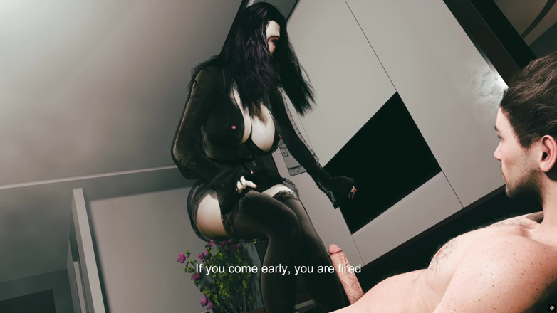 Why fuck so hard: 3D la moglie milf con le grandi tette si sente...