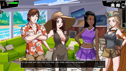 Dirty GamesXxX: Paradise lust: meninas sexy com tesão em ilha isolada - ep. 9