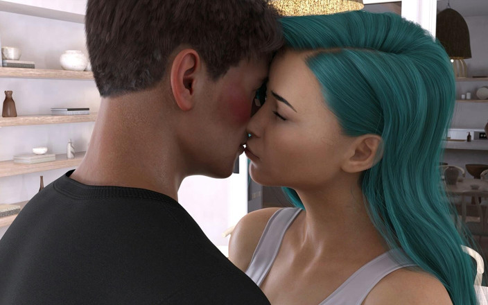 Adultgameplayvideos studio: Harmony Haven - Rozdział 1 - v1.0 - Bella pocałowała Kevina w usta