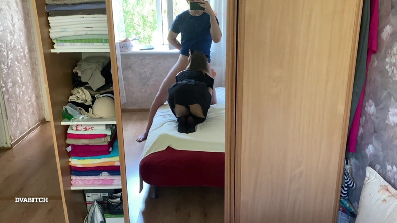 Dvabitch: クイック後背位POVと女子大生