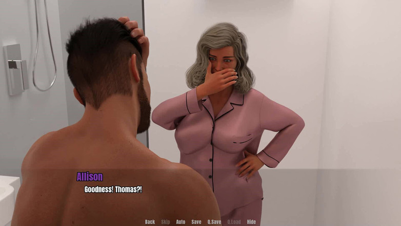 Dirty GamesXxX: Casa bunicilor: tip cu o pulă monstruoasă și doamnă mai în vârstă...
