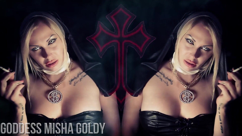 Goddess Misha Goldy: Ти будеш в пеклі, якщо я буду твоєю причиною дрочити