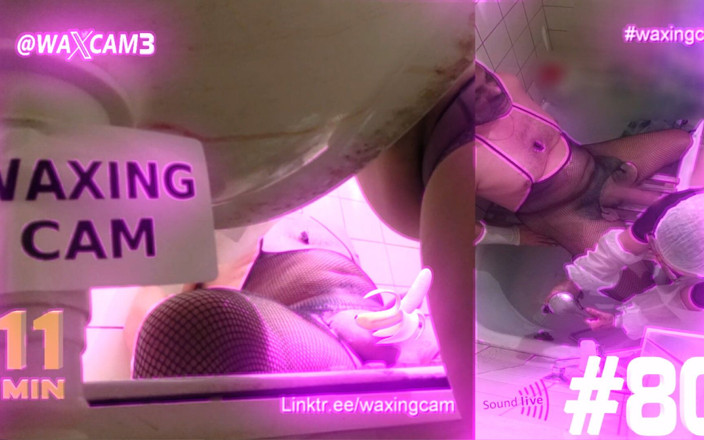 WaxingCam: #80 шпионит за горничной, стирая Малег, на горничную, стирающая мужчину