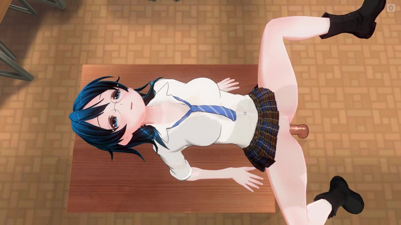 H3DC: 3D-hentai-mädchen gab es vor der prüfung in den arsch